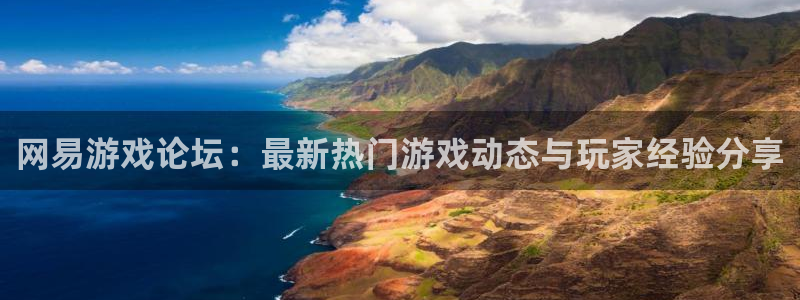 赢咖娱乐官方平台:网易游戏论坛:最新热门游戏动态与玩家经验分